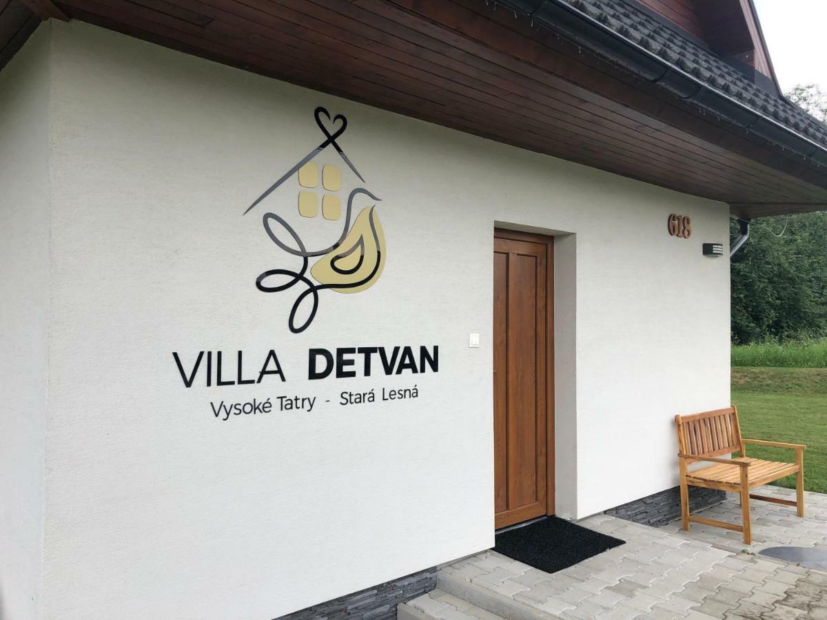 Villa Detvan Stará Lesná Exteriér fotografie